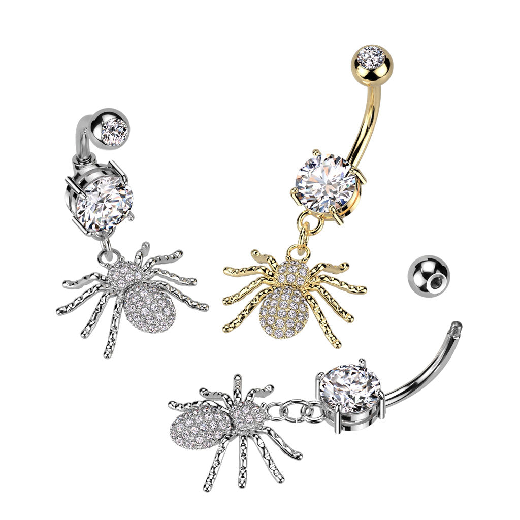 Sparkle Spider Belly Bar - H14