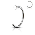 Surgical Steel Open Nose Ring