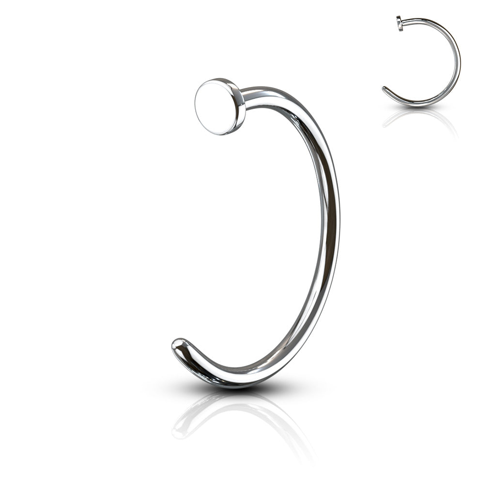 Surgical Steel Open Nose Ring