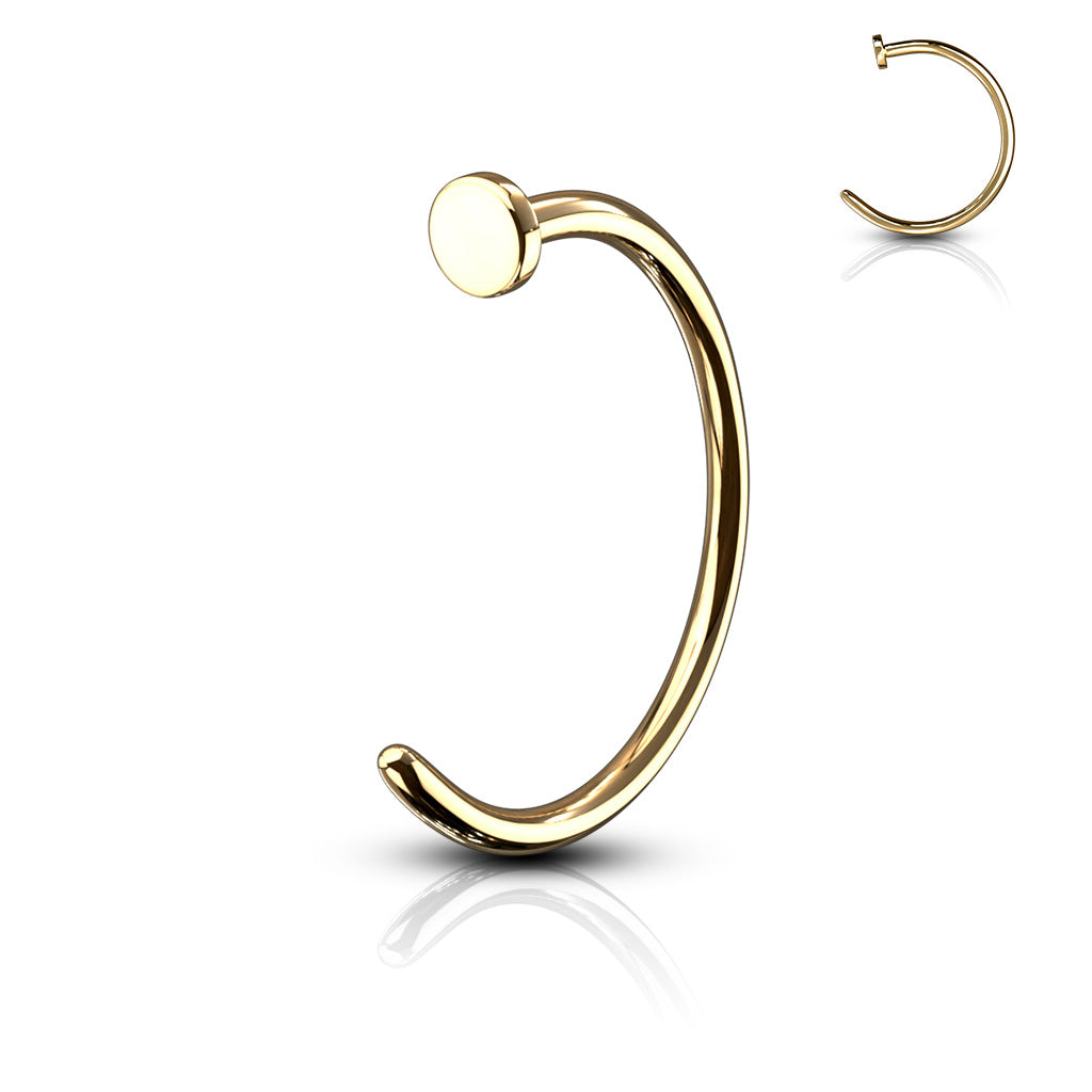 Surgical Steel Open Nose Ring