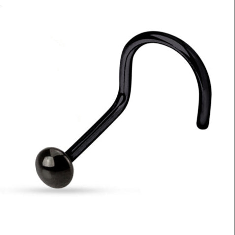 Dome Top Surgical Steel Nose Screw