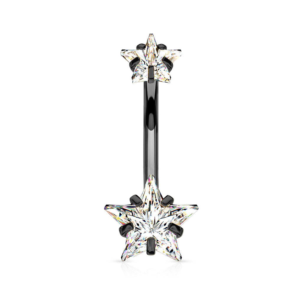 Steorra Star Navel Bar - Q24