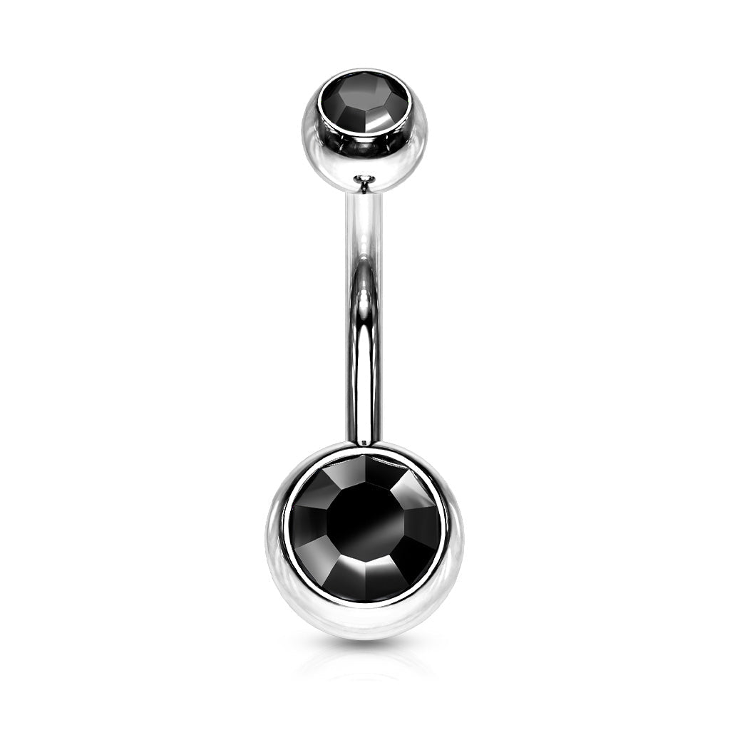 Surgical Steel Externally Threaded Belly Bar