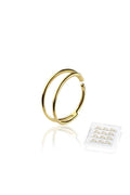 Sterling Silver Double Nose Ring