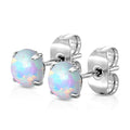Stainless Steel "Opal" Earrings