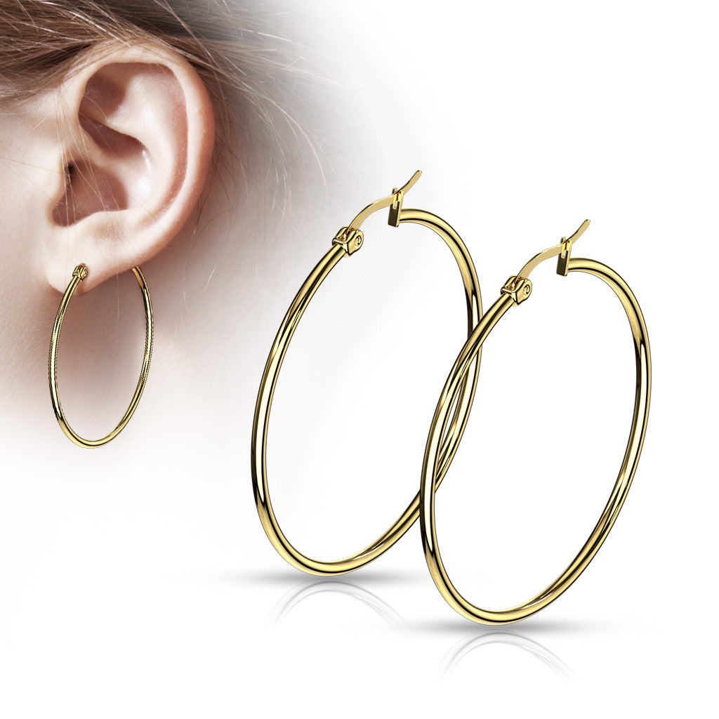 Stainless Steel Hoops