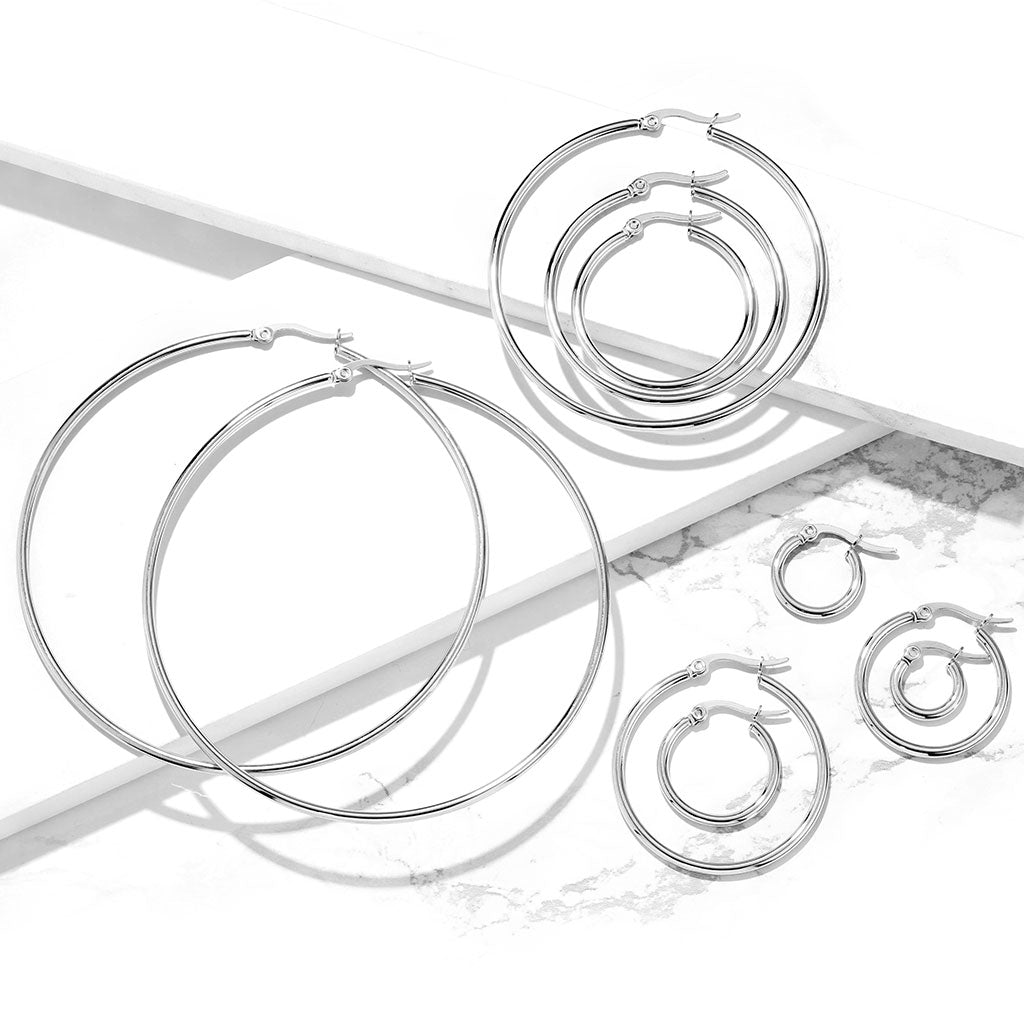 Stainless Steel Hoops