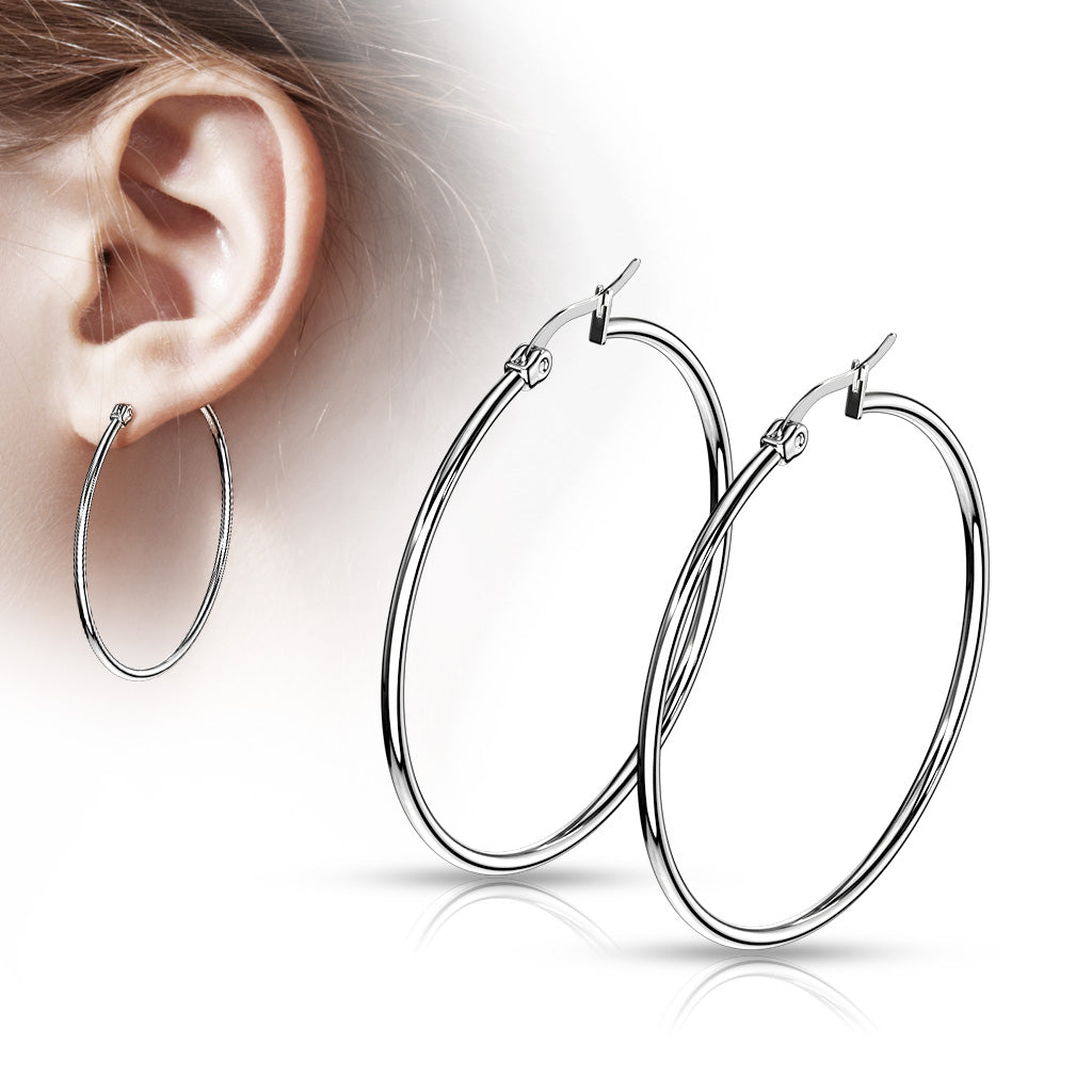 Stainless Steel Hoops