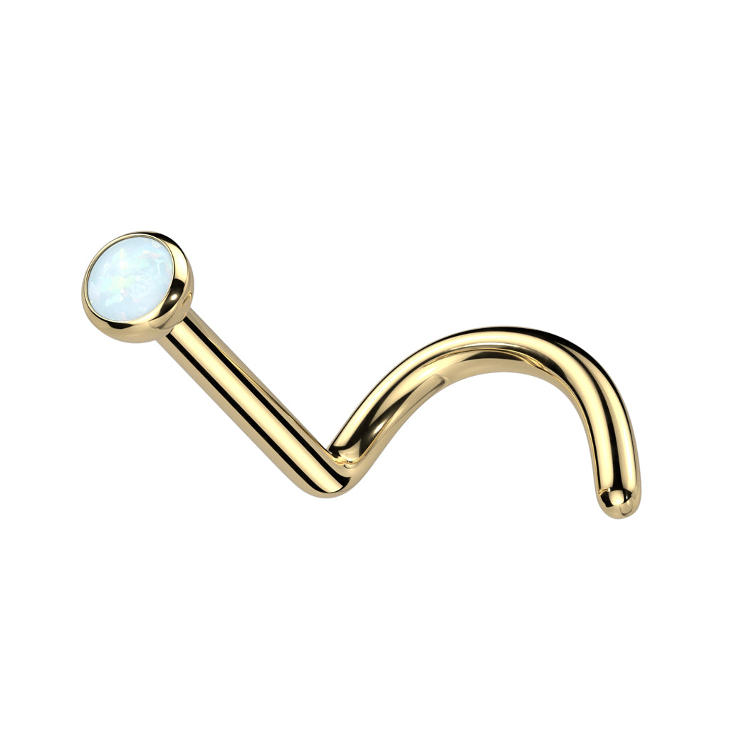 Titanium Opal Nose Screw - Q18