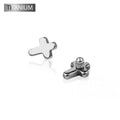 Titanium Cross Dermal Top