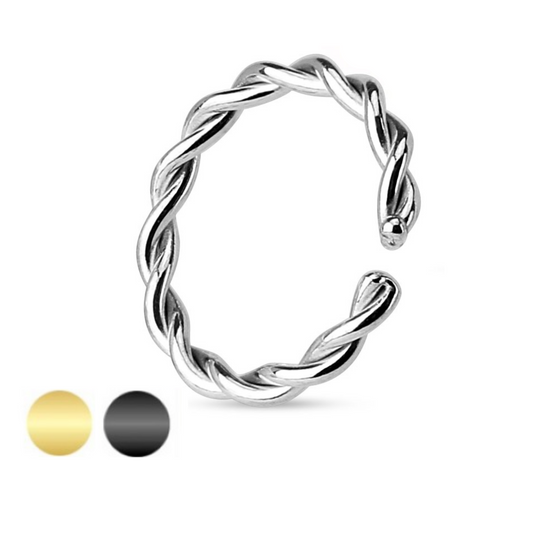 Braided Surgical Steel Ring