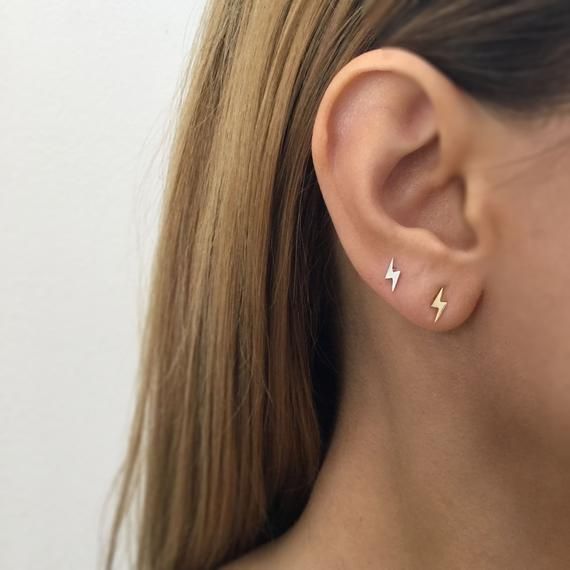 lightning Bolt Studs - F21