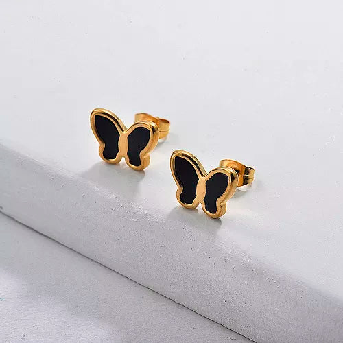 Butterfly Stud Earrings- L17
