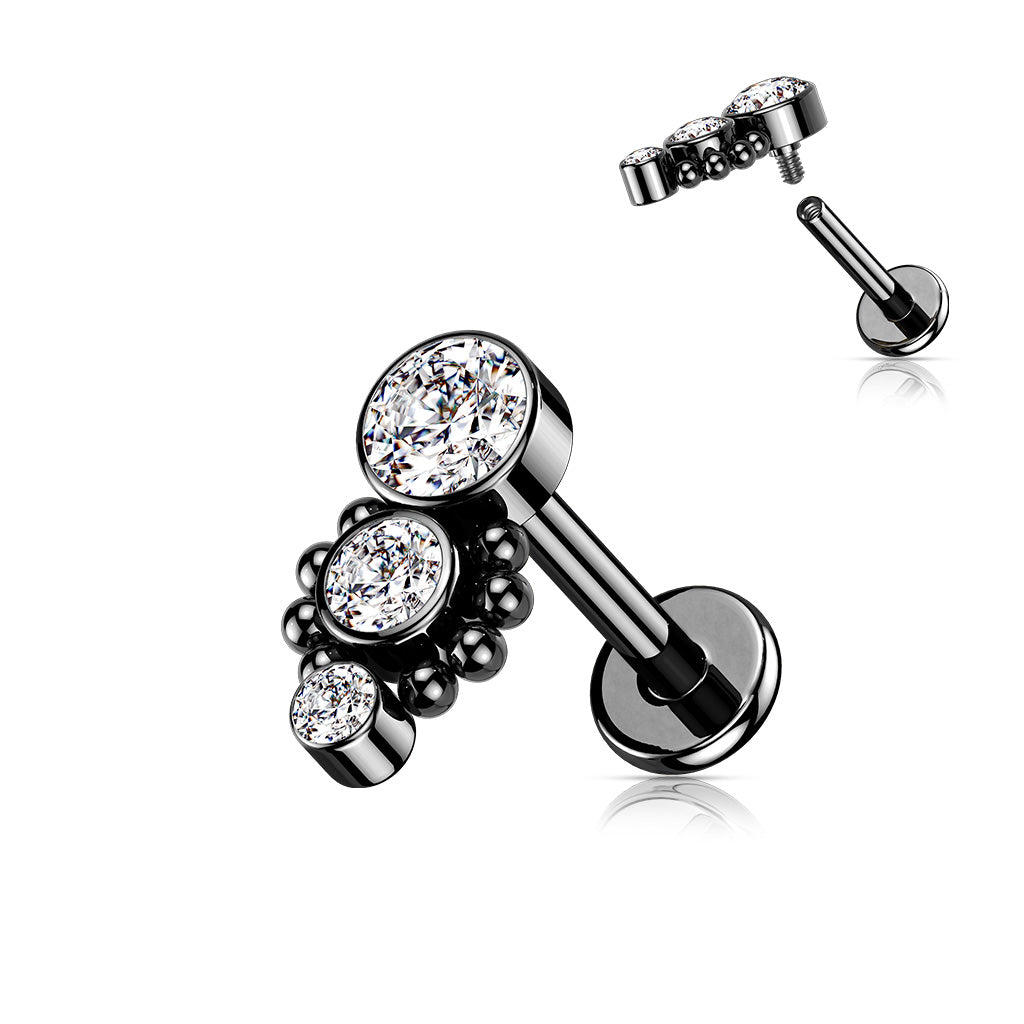 CZ Cluster Labret- D9