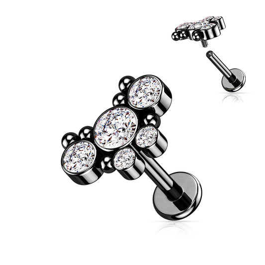 CZ Cluster Labret- D10