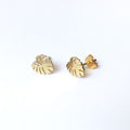 Gold Leaf Earrings (pair) - G6