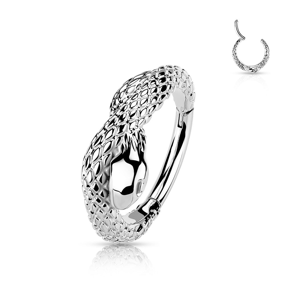 Snake Hinged Ring - G10