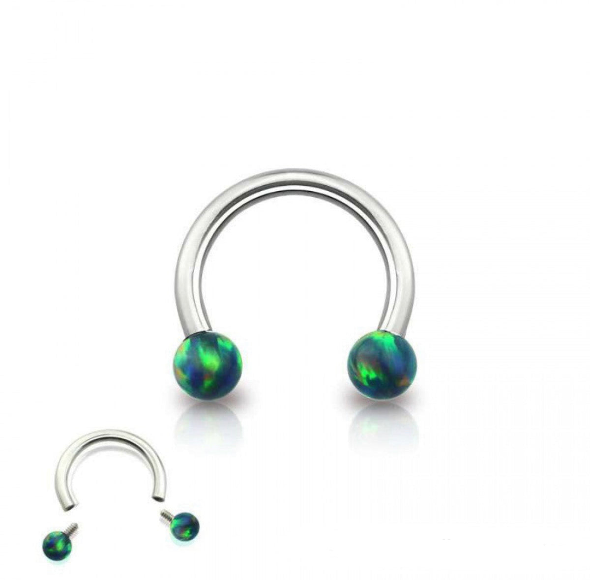 Mystic Opal Horse Shoe- C17