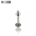 Implant Grade Solid Titanium Labret- C4
