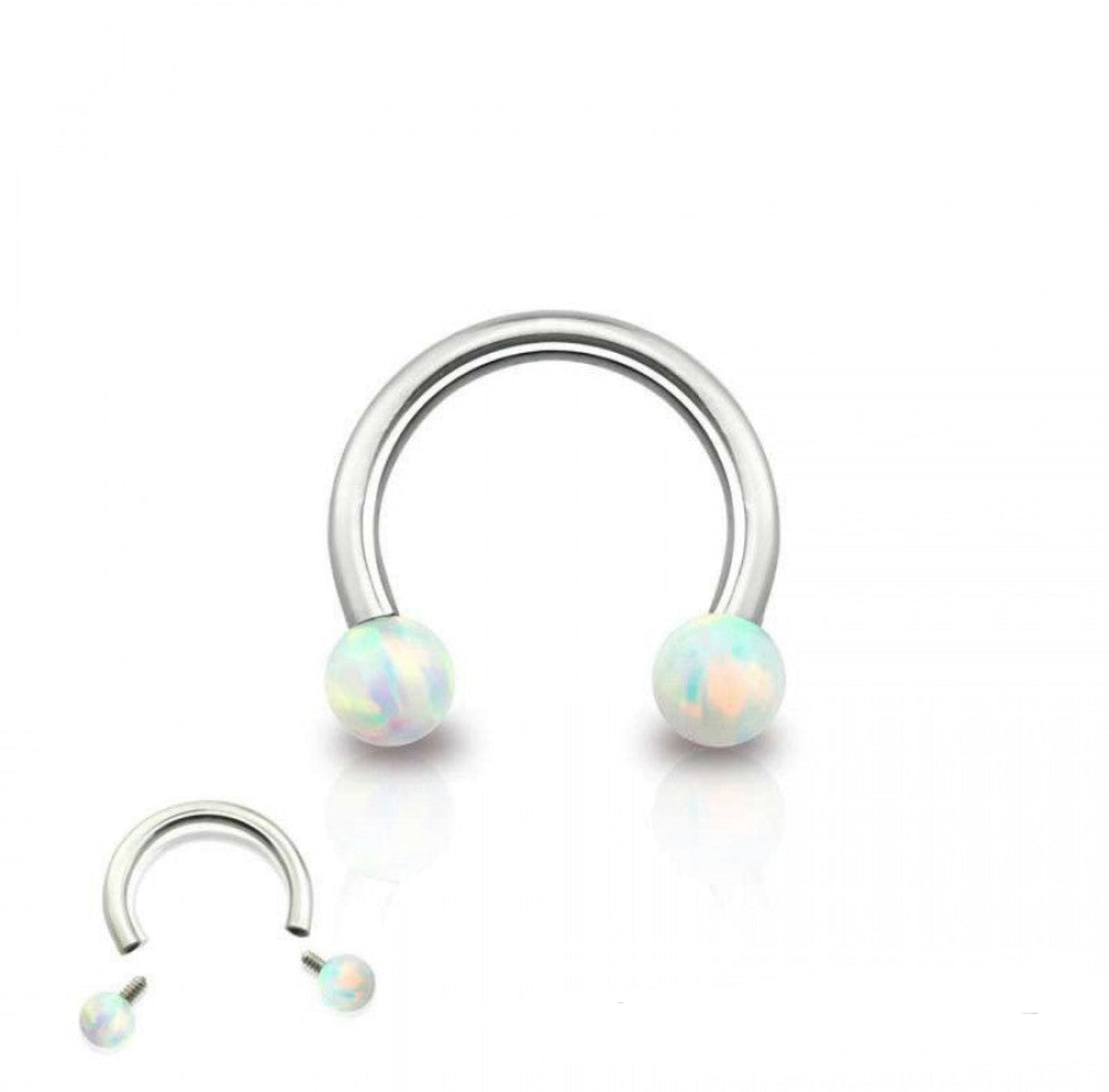 Mystic Opal Horse Shoe- C17
