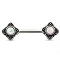 Luxumoon Opal - Nipple Bar- B10