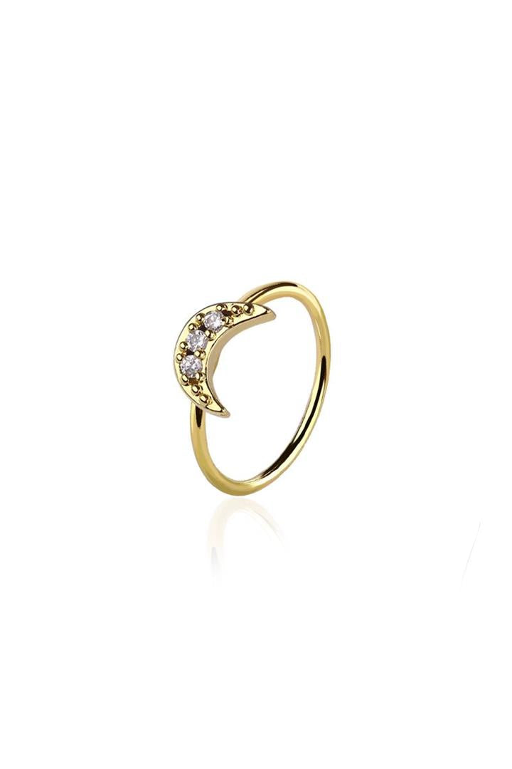 Moon Nose Ring- D7