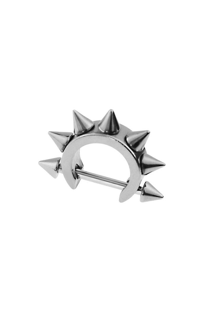 Spiked Helix Ring